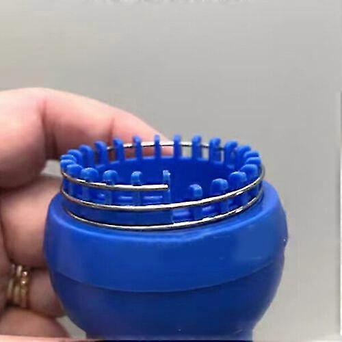 2024 Wire Crochet Knitter Needles Knitting Weaving Darning Machine Loom Sewing Tool