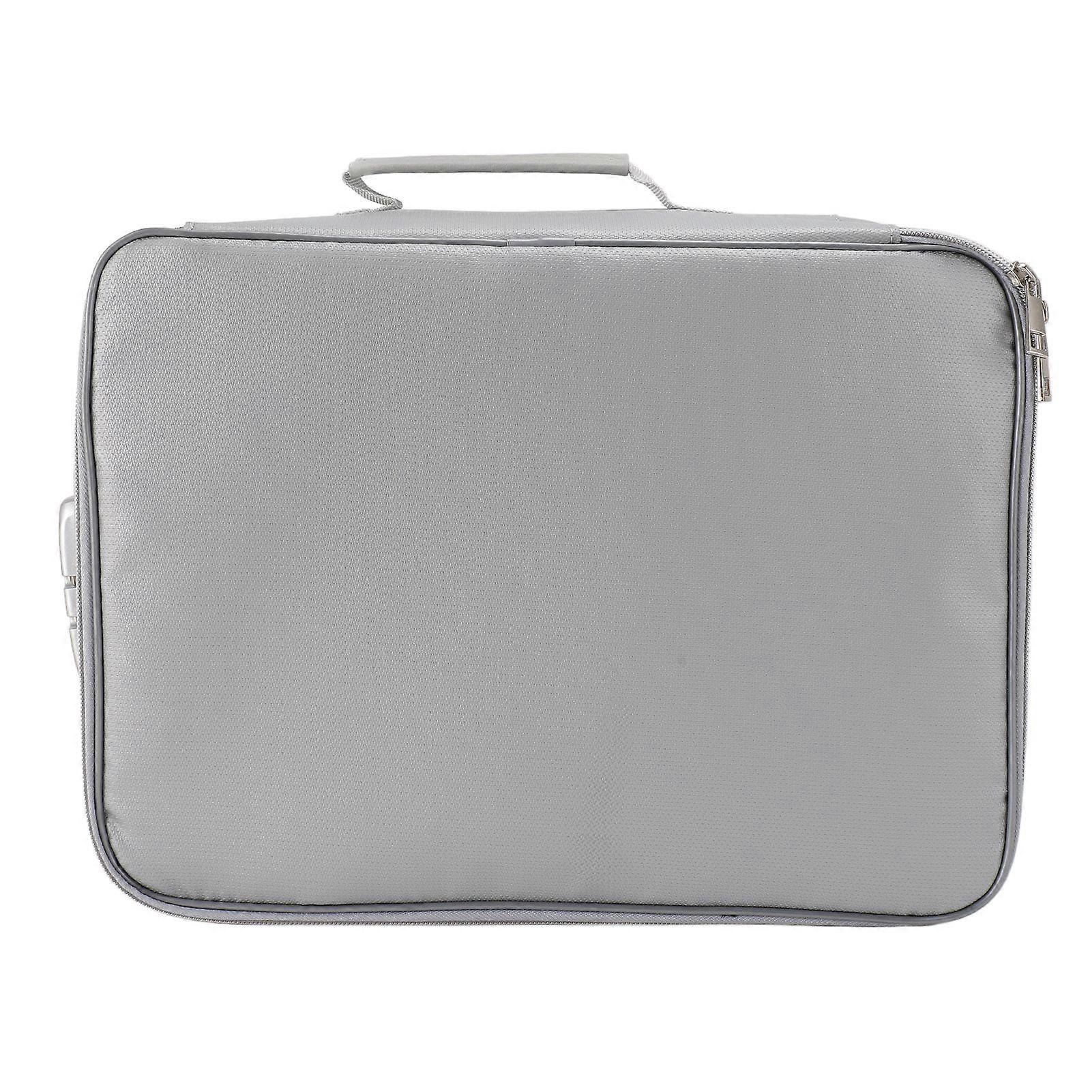 Fireproof Waterproof Document Organizer: Secure, Portable File Storage with Lock