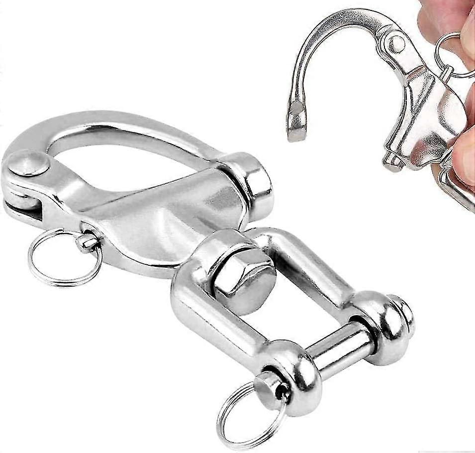 360 Stainless Steel Swivel - 650kg Capacity - For Secure Rotation And Attachment Of Hanging Chair, Punch Bag, Swivel Grill, Rotating Carabiner, Swing