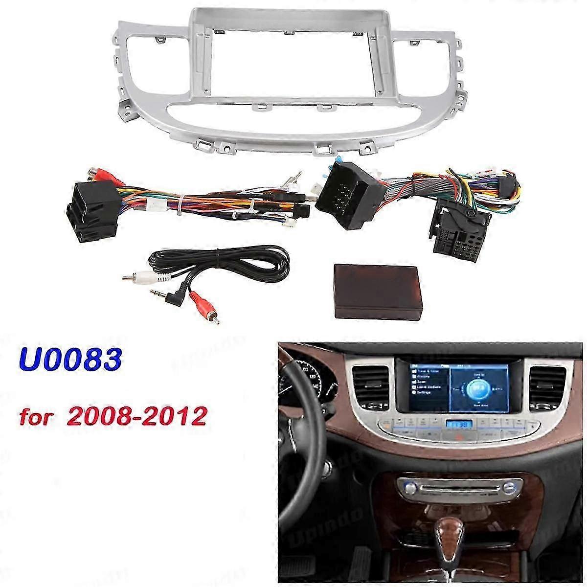 Car Frame Fasica Adapter Canbus Box Ddcoder Android Radio Dash Panel for Rohens Coupe 2008-2013