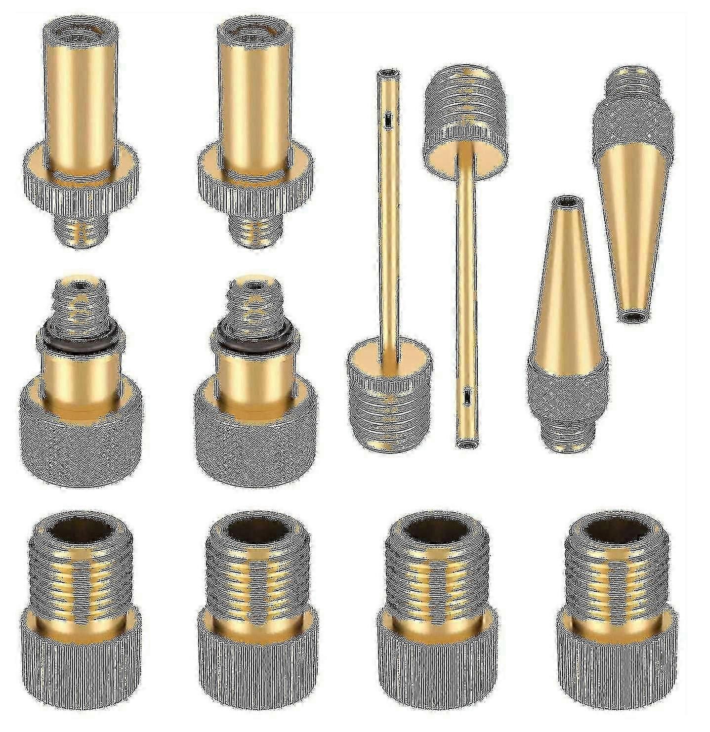 مجموعة محول صمام مضخة الدراجات لا تسرب الهواء لمضخة الدراجات (ruipei)