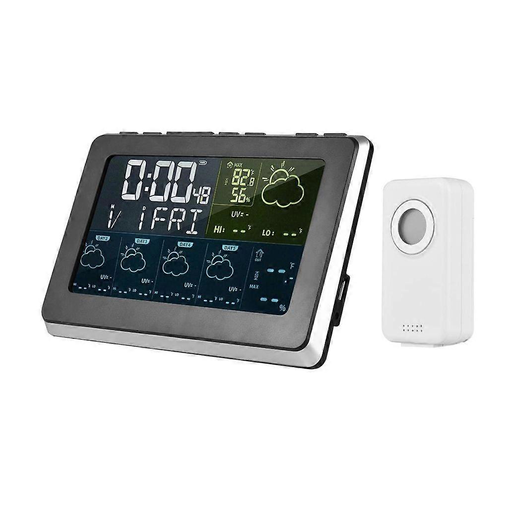 Wireless Weather Stations Indoor Outdoor Temperature Humidity Sensors Display