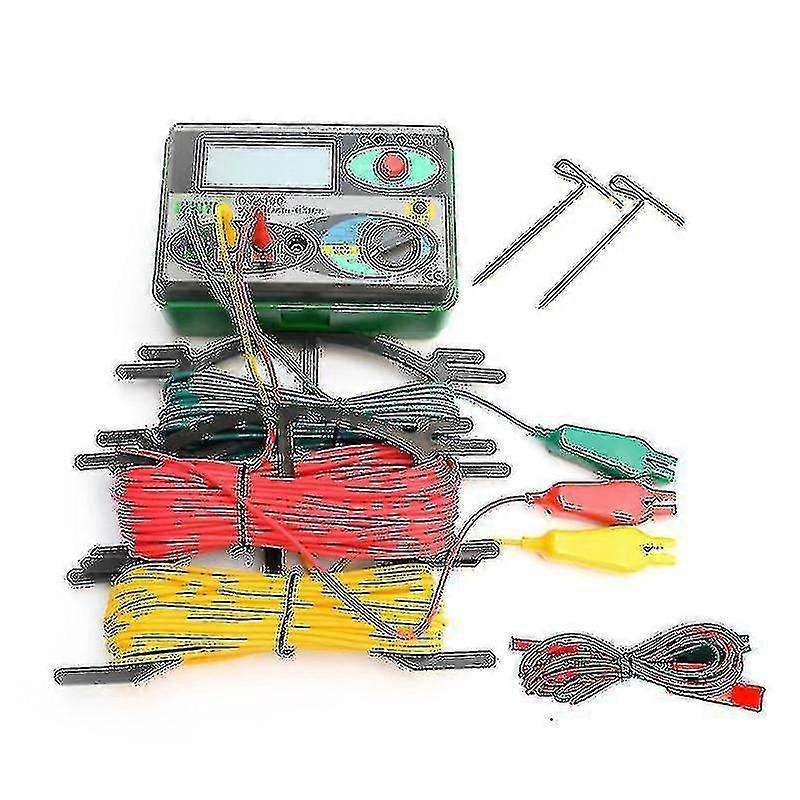 Duoyi Dy4100 Grondweerstand Tester Digitale Meggers Beschermingen Aardweerstand Meter Grondweerstand Tester Aarde Weerstand Tester Grond R