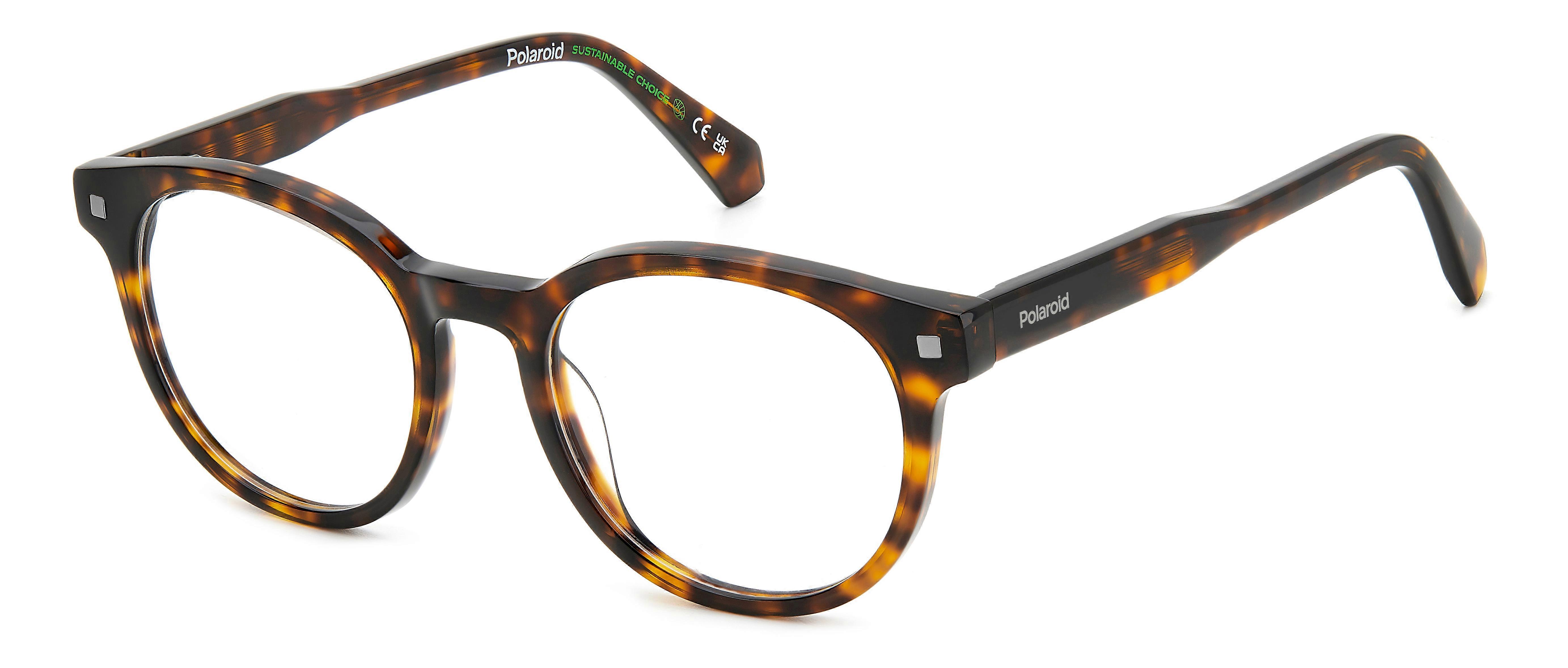 Eyewear Frames POLAROID PLD D519 086 HAVANA 50/19/145 UNISEX