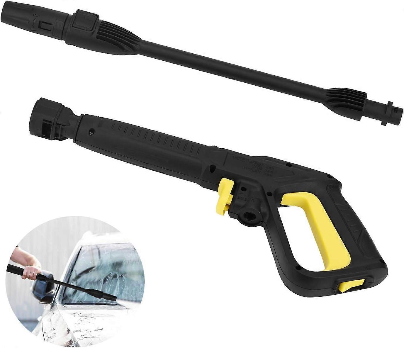 Replacement Gun and Spray Lance for Karcher K2 K3 K4 K5 K6 K7 Pressure Washer, Quick Connect Water Jet Spray Gun for Krcher K2~K7 Series
