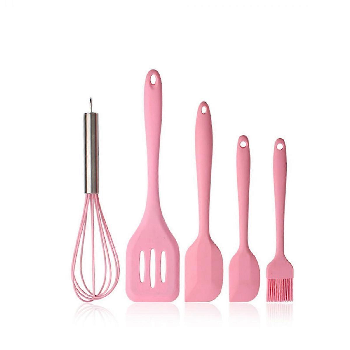 Silicone Kitchen Utensils for Cooking - 5 Pieces