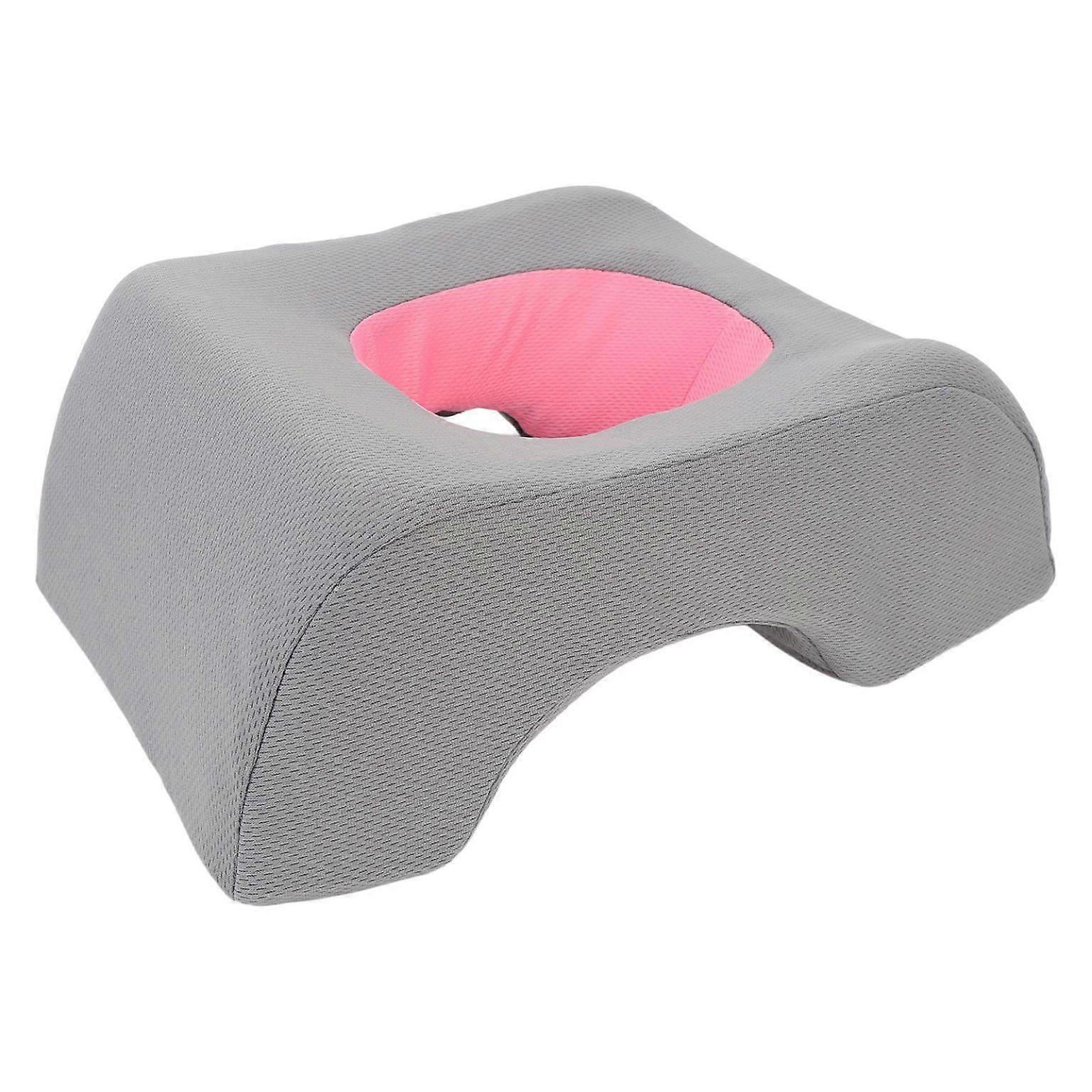 Ergonomic Face Down Pillow - Soft Hollow Headrest Cushion