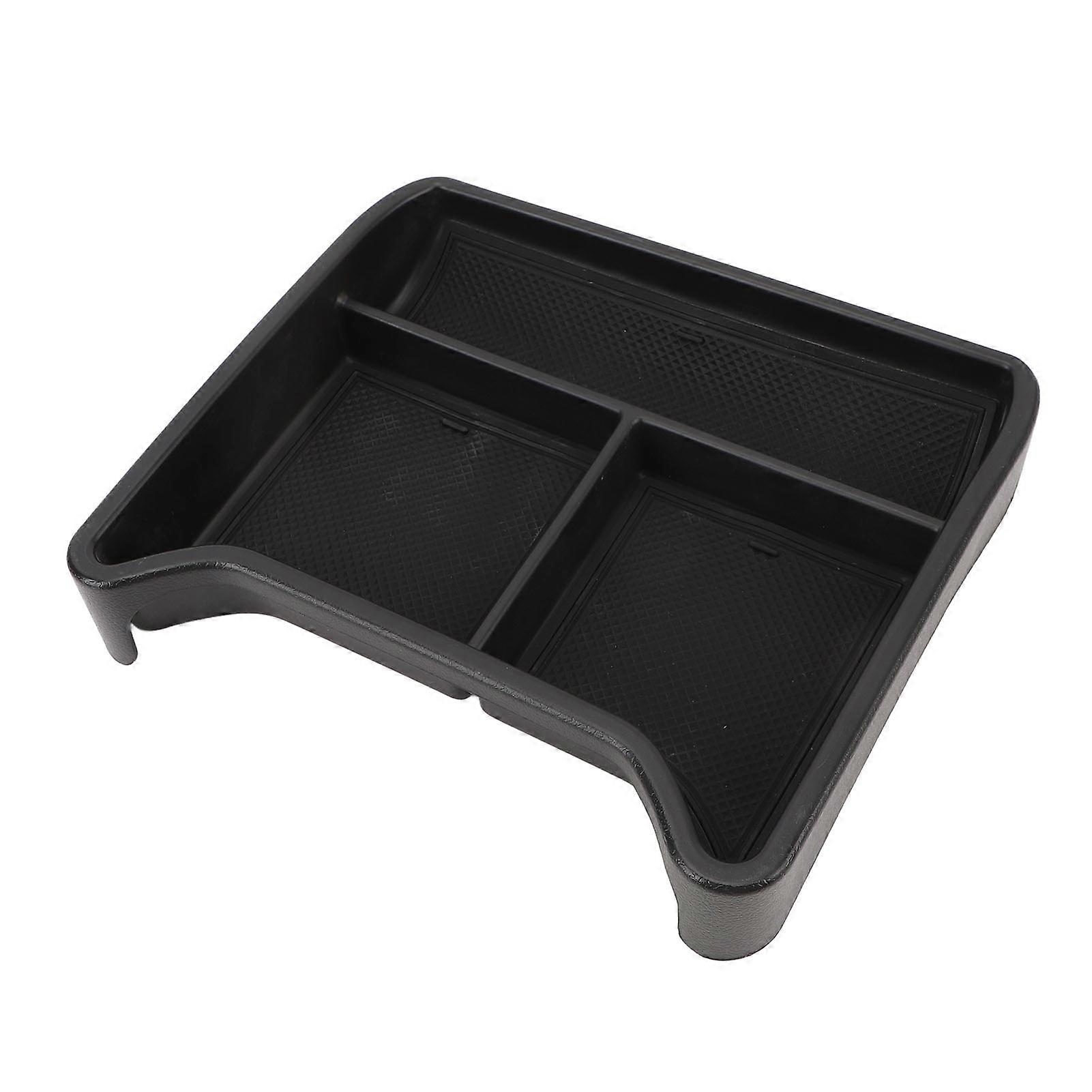 Lower Console Organizer Tray with Anti Slip Pads for ID4 2021-2024, Armrest Storage Box Compartment Design Car Accessories