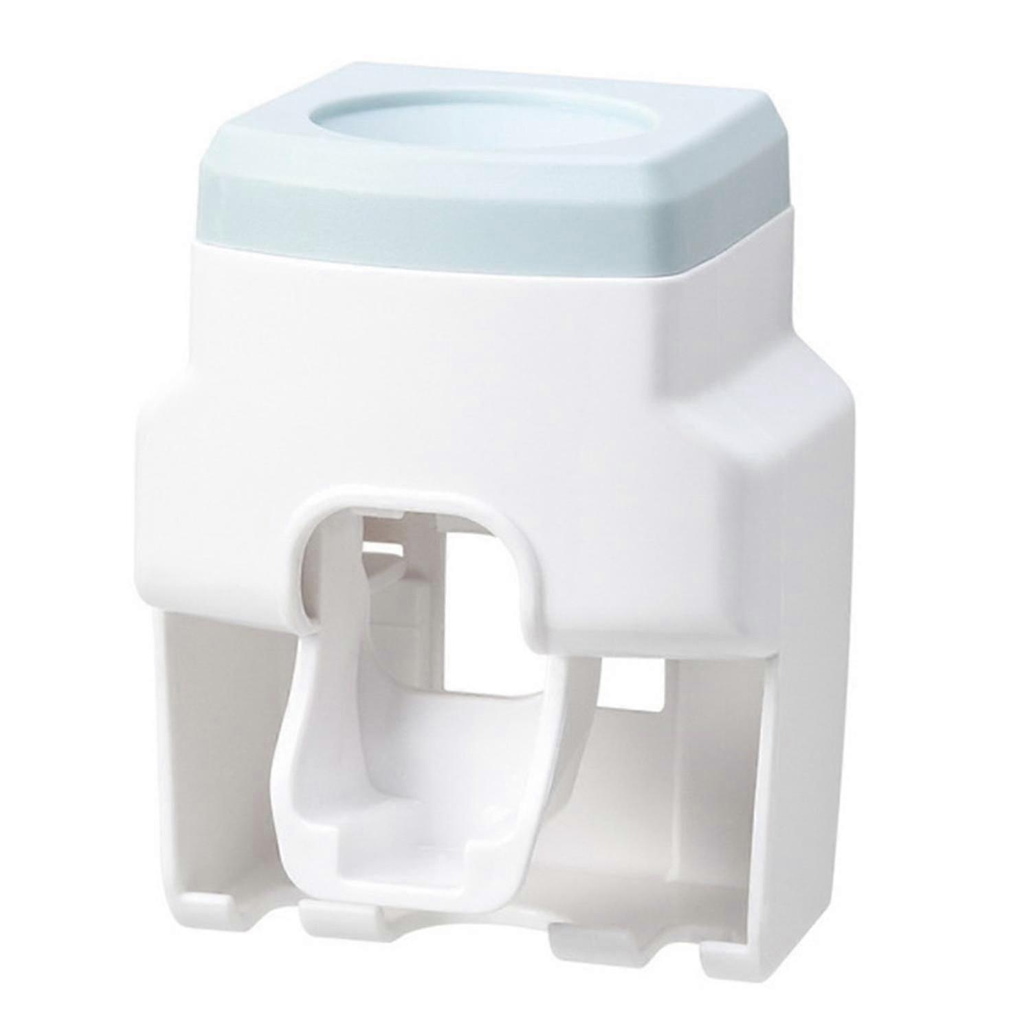 Toothpaste Squeezer Wall Mount Punch-free Removable Toothbrush Holder Universal Automatic Toothpaste