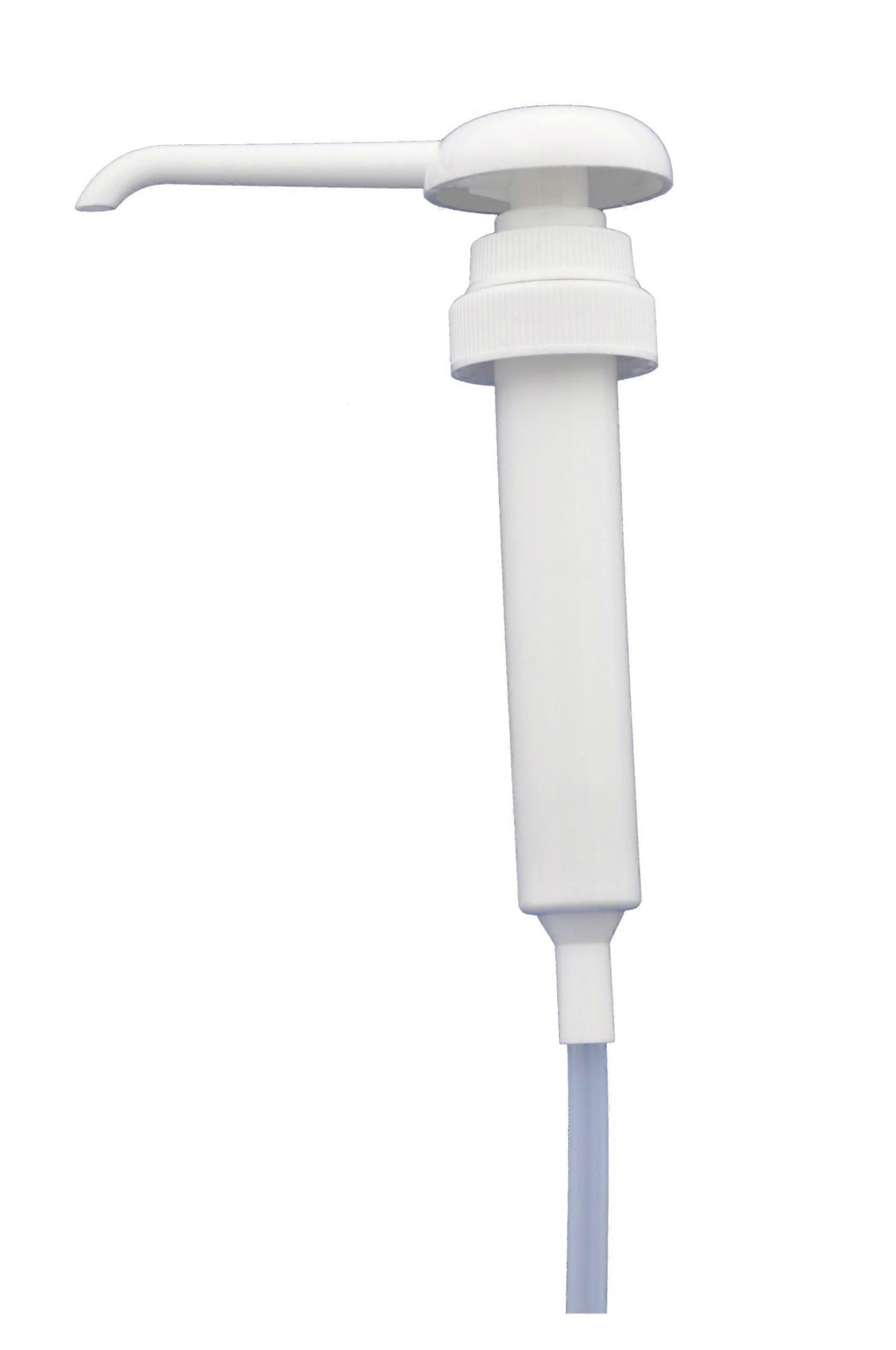 Shampoo pump for easy dispensing