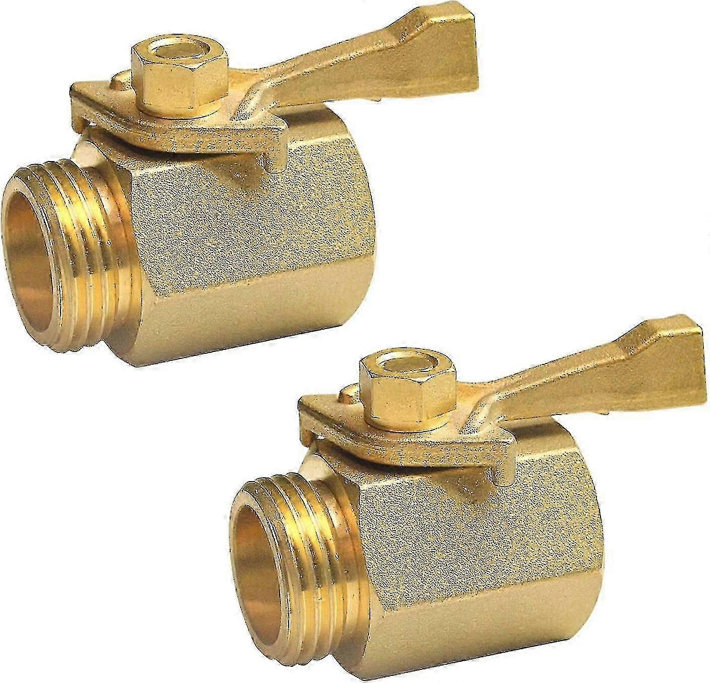 Garden Hose Shut Off Valve, 2 Pack f26