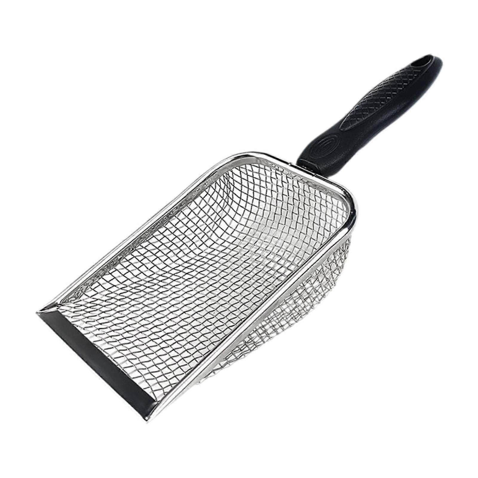 Kediler Çöp Kepçe Derin Kürek Mesh Ekran Dışkı Kaşık Mesh Çöp Kürek