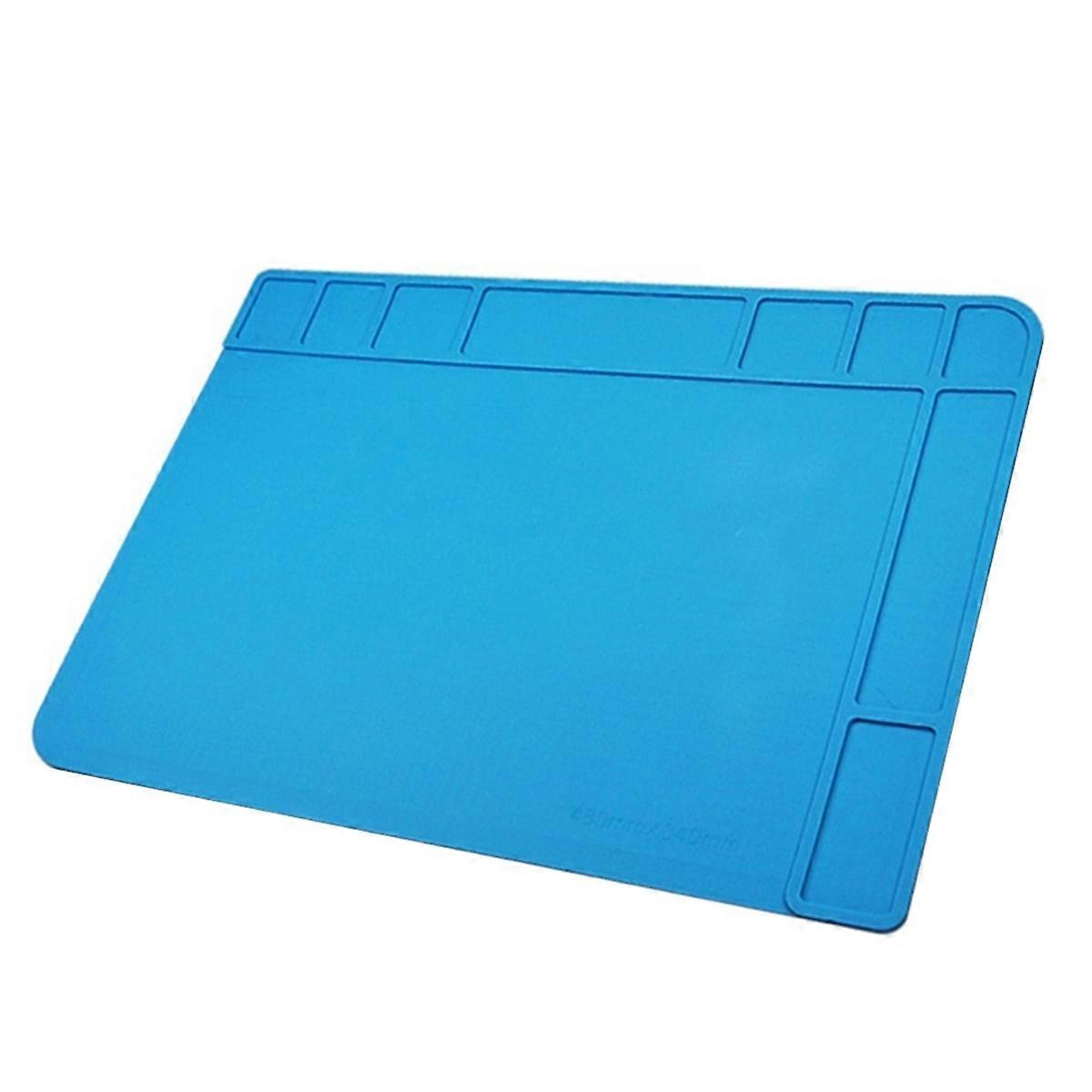 Silicone Soldering Mat High-Temperature Resistance, Anti-Static ESD Rework Platform for Desoldering