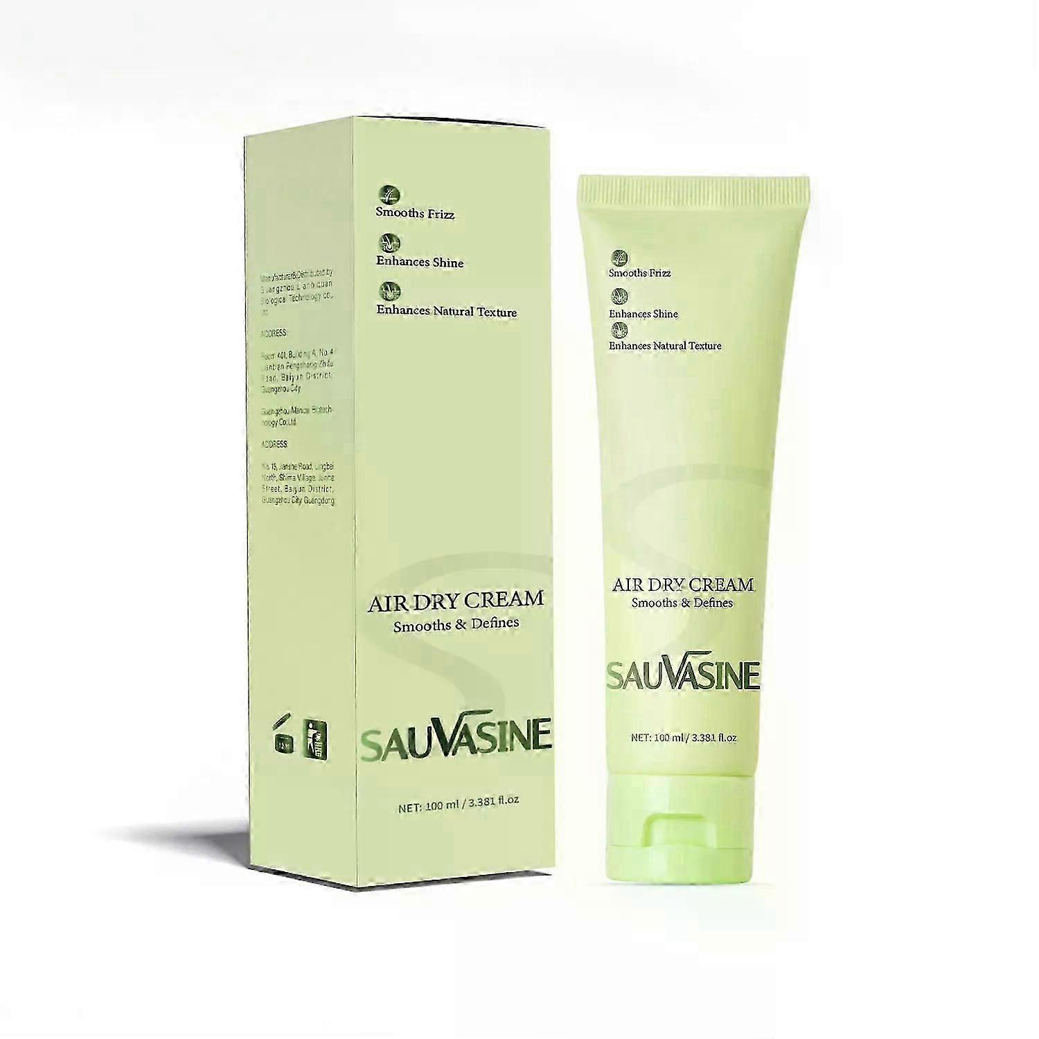 ExquisiteAir Dry Styling Cream for Natural Hair Texture, Smooths Frizz & Defines Curls,Smooths Frizz,Enhances Shine,Enbances Natural Texture