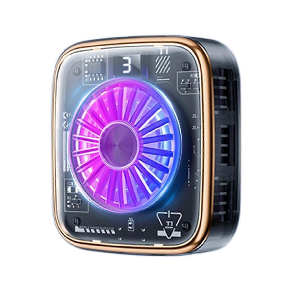 SR01 PRO Mobile Phone Game Cooler Number Show Magnetic Backpack Semiconductor Radiator for IOS/Andr