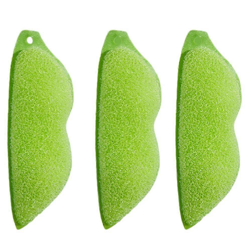 Mini Bottle Cleaning Sponge Reuseable Scrub Sponges Wipe Kitchen Supplies