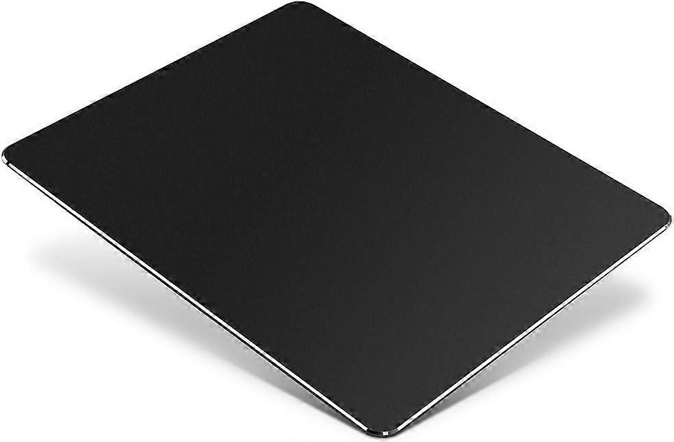 Aluminum Mouse Pad, Double Sided Design For Smooth Movement And Accurate Control, Non-Slip Rubber Base Keeps It Firm During Gaming Or Office Tasks