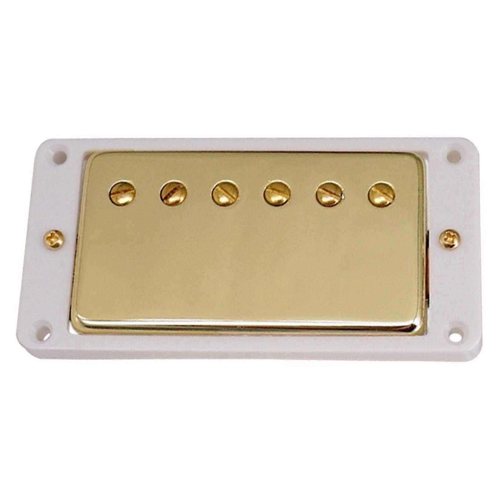 Electric Guitar Neck Pickup Pickups Black Frame