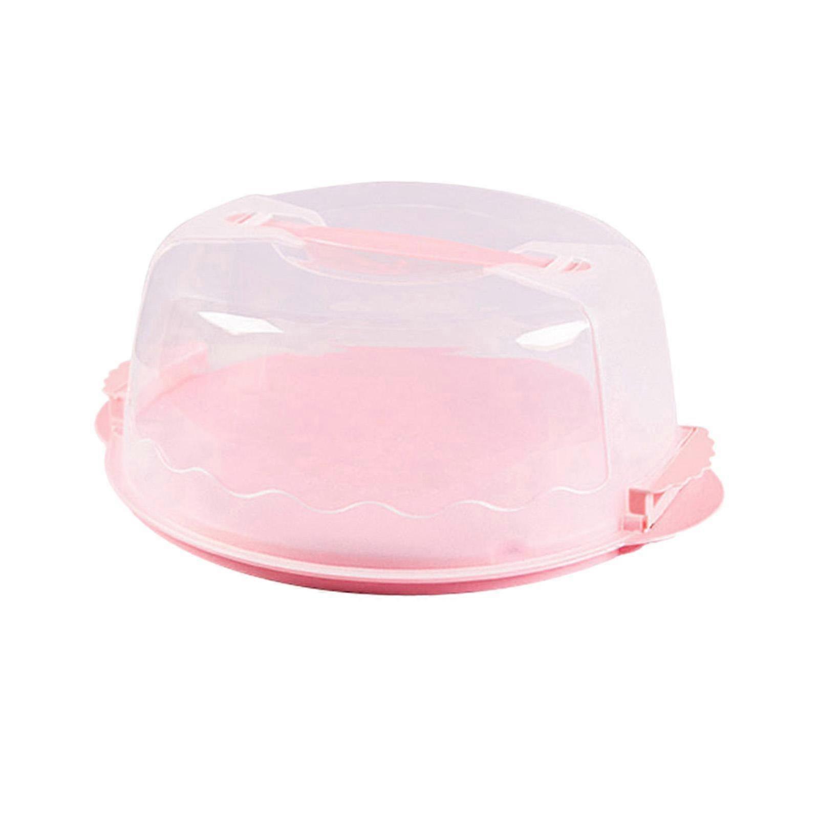 Cake Carrier with Folding Handle Portable Cake Box Multifunctional Muffin Tart