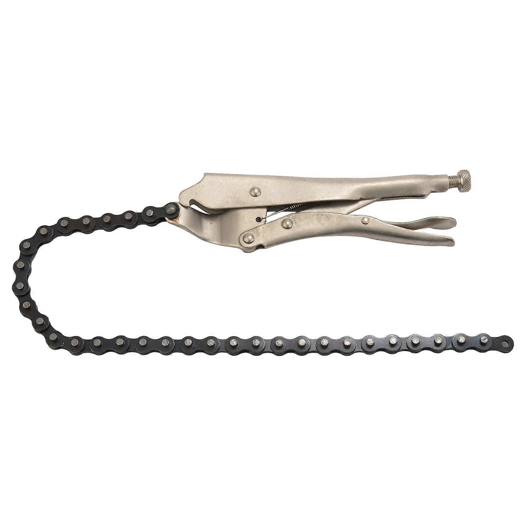 10 inch Chain Vise Clamp Plier Locking Grip Wrench Oil Filter Pipe