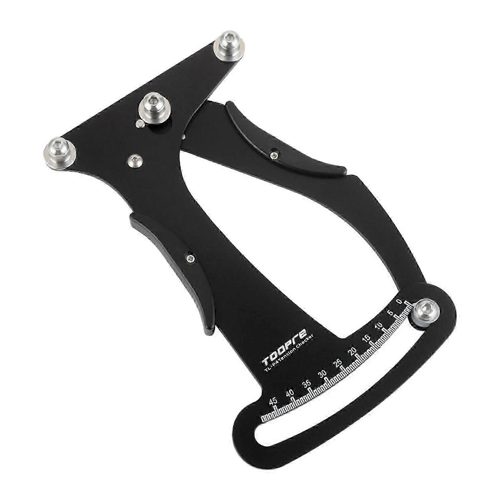 Spoke Tension Meter Simple To Use Professional Mountain Bike Rim Tensiometer Black