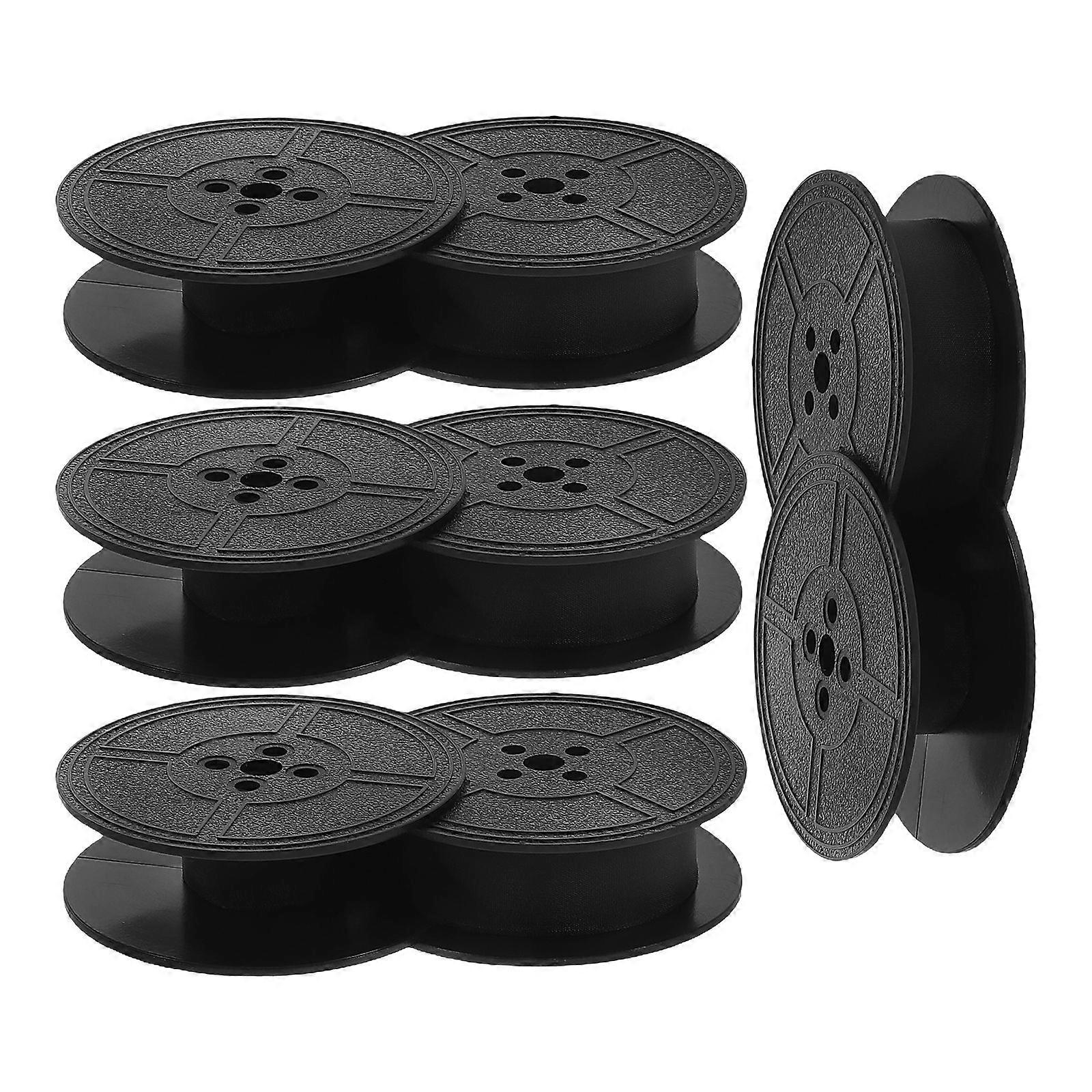 8 pcs ruban de machine à écrire universel pour machines à écrire vintage installation facile ruban de machine à écrire remplacement ruban de machine à écrire d’impression claire