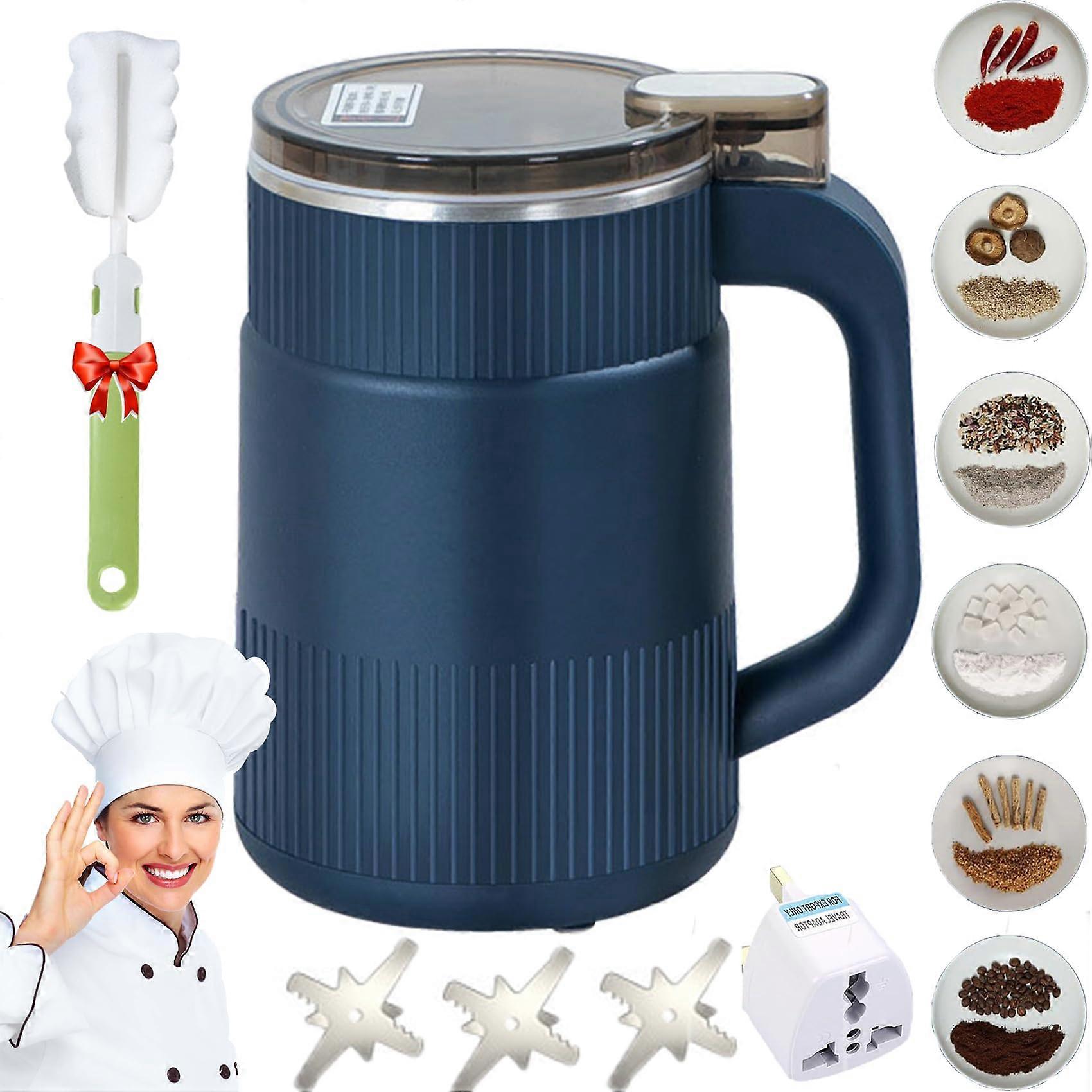 Home type small powder grinding machine, electric spice grinder thin powder, cereals spices for coffee beans