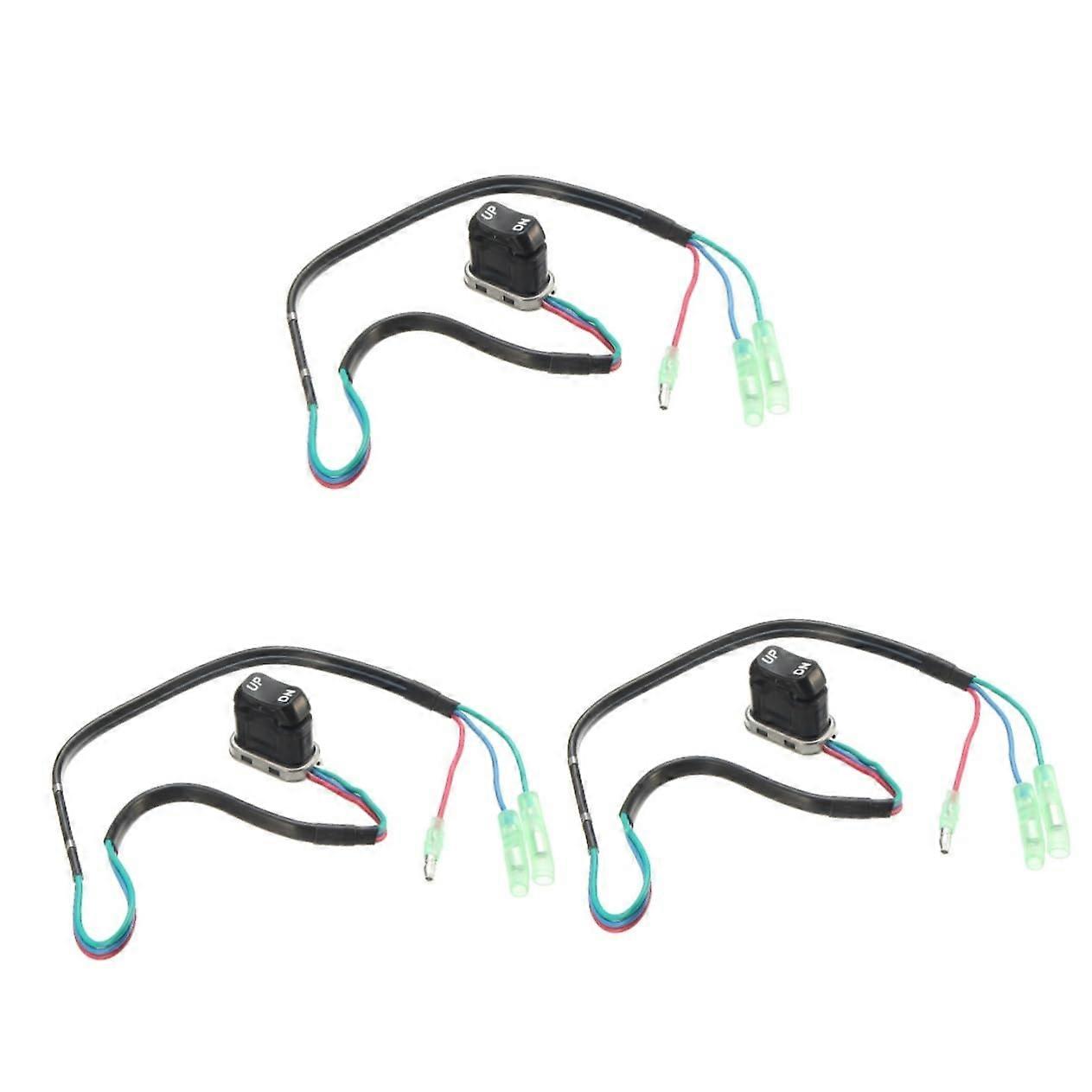 Outboard Motor Trim Tilt Switch Three-Piece Replacement Kit Model 703-82563-02-00 01-00 Box Mount