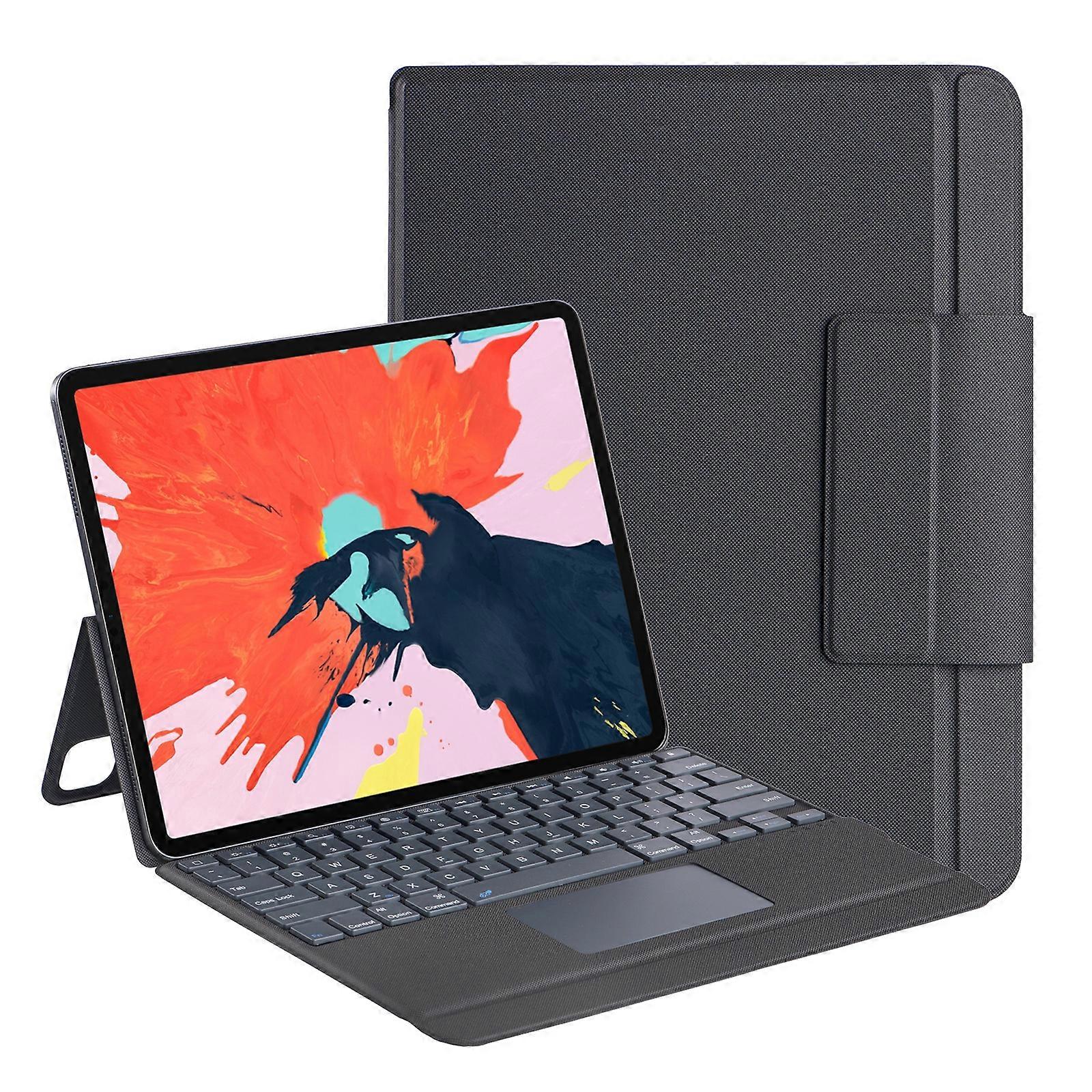 J3129 For iPad Pro 12.9 2022/2021/2020/2018 Bluetooth Keyboard Leather Case