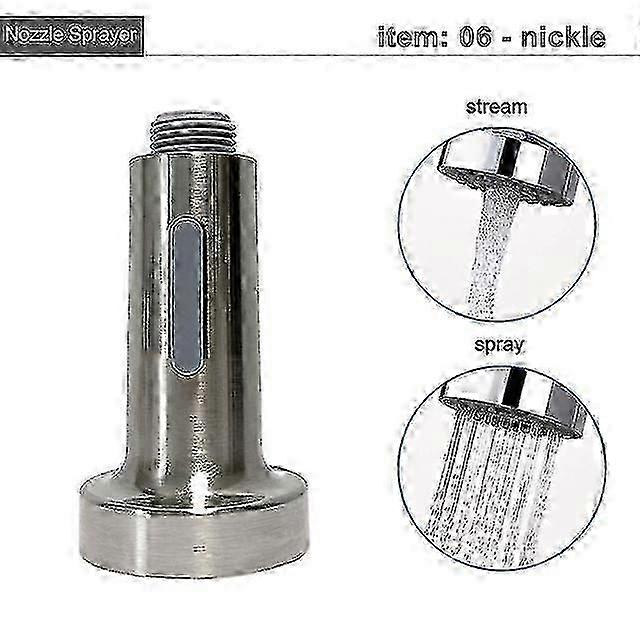 Kitchen faucet nozzle for pull out spray head G1/2