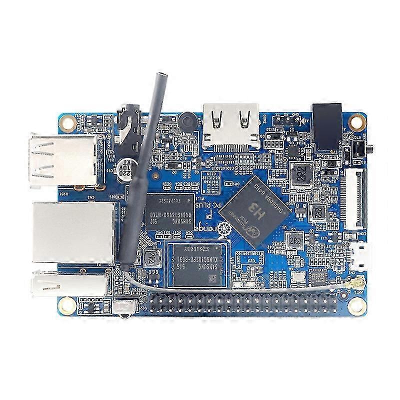 Orange Pi PC Plus 8G EMMC 带 WIFI, 全志 H3 SoC,开源板