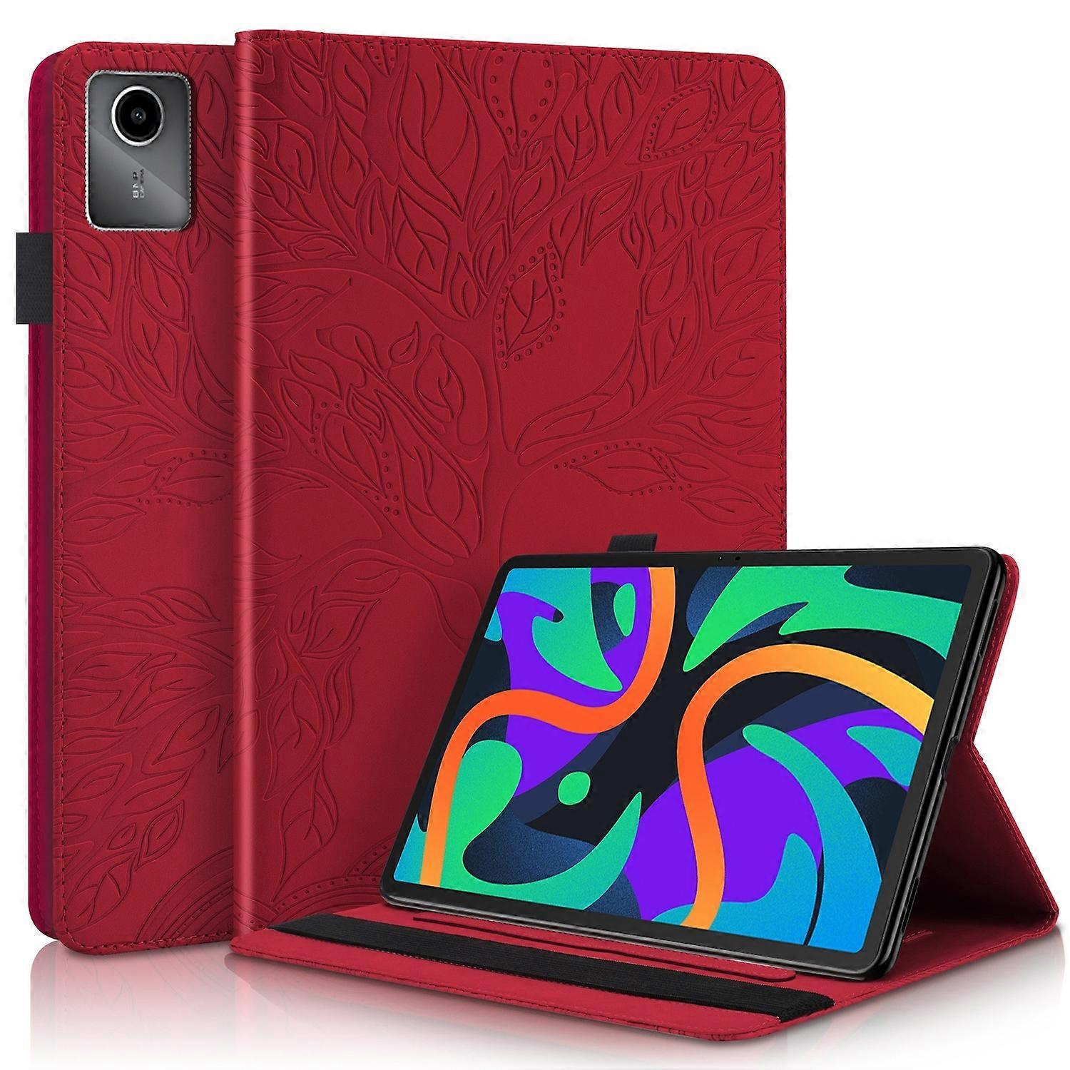 Life Tree Series Horizontal Flip Leather Tablet Case