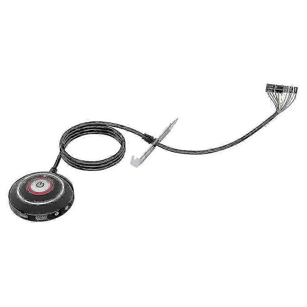 Pc Button Switch Portable Desktop Computer Switch With Extension Cord Pc Reset Office Internet Bar-
