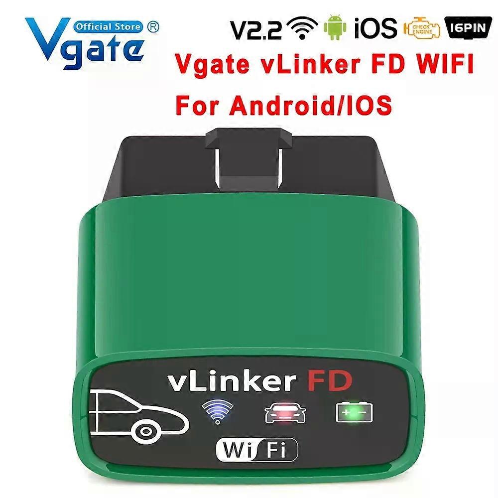 Vgate vLinker FD ELM327 FORScan For Ford wifi Bluetooth 4.0 OBD2 Car Diagnostic Auto Tool OBD 2 Scanner J2534 PK ELM 327 V 1 5