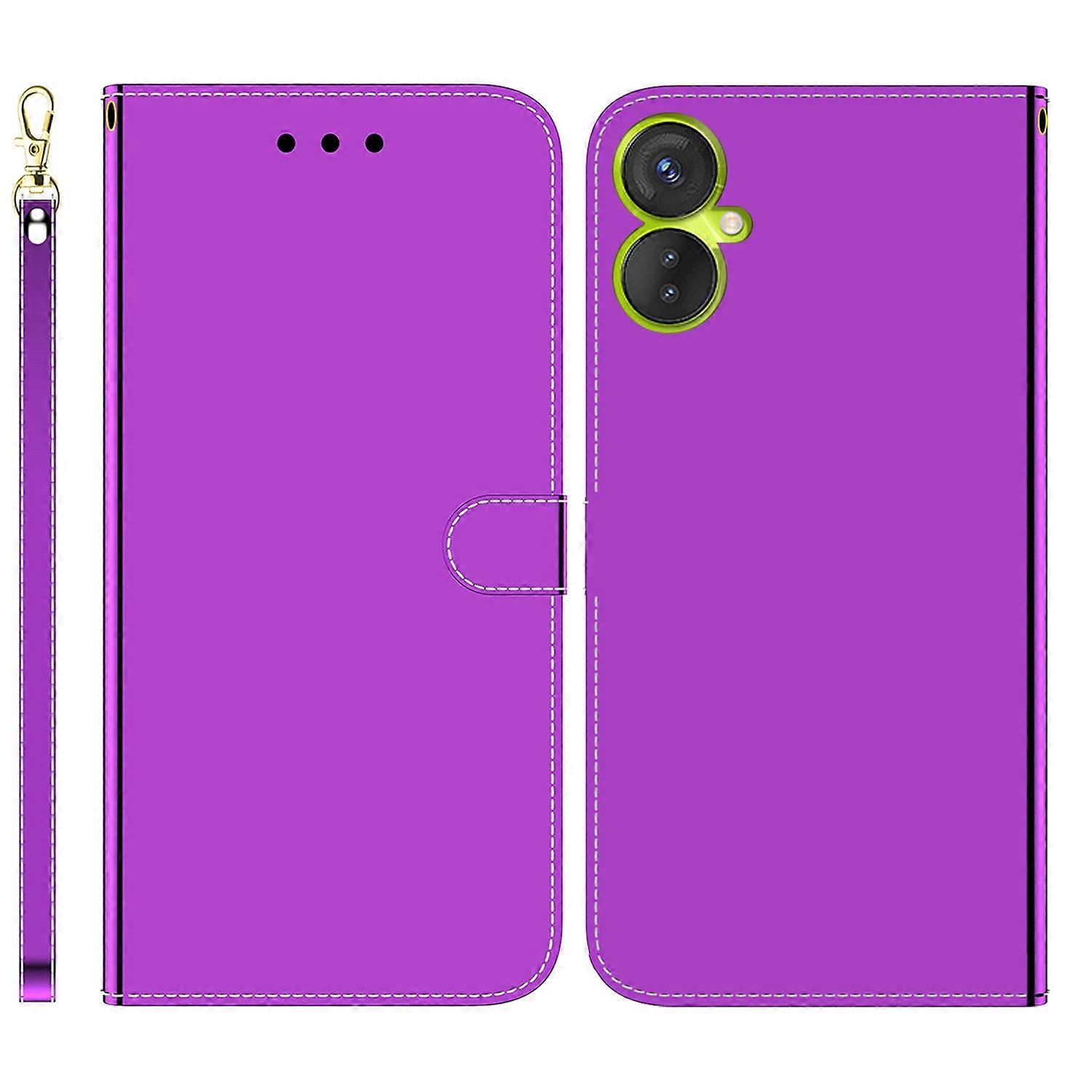 For Tecno Spark 9 Pro Imitated Mirror Surface Horizontal Flip Leather Phone Case