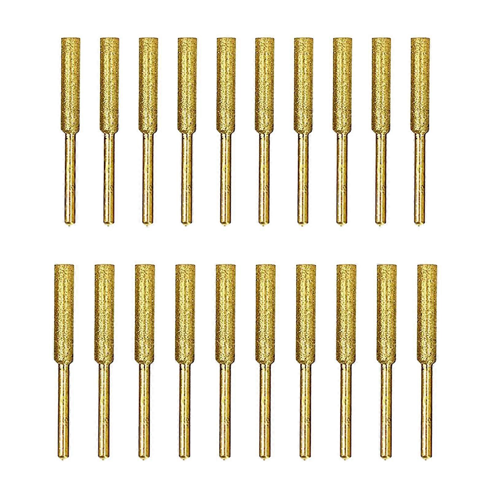 4.8mm Diamond Chainsaw Sharpener Bits Burr Grinding File Grinding Bits