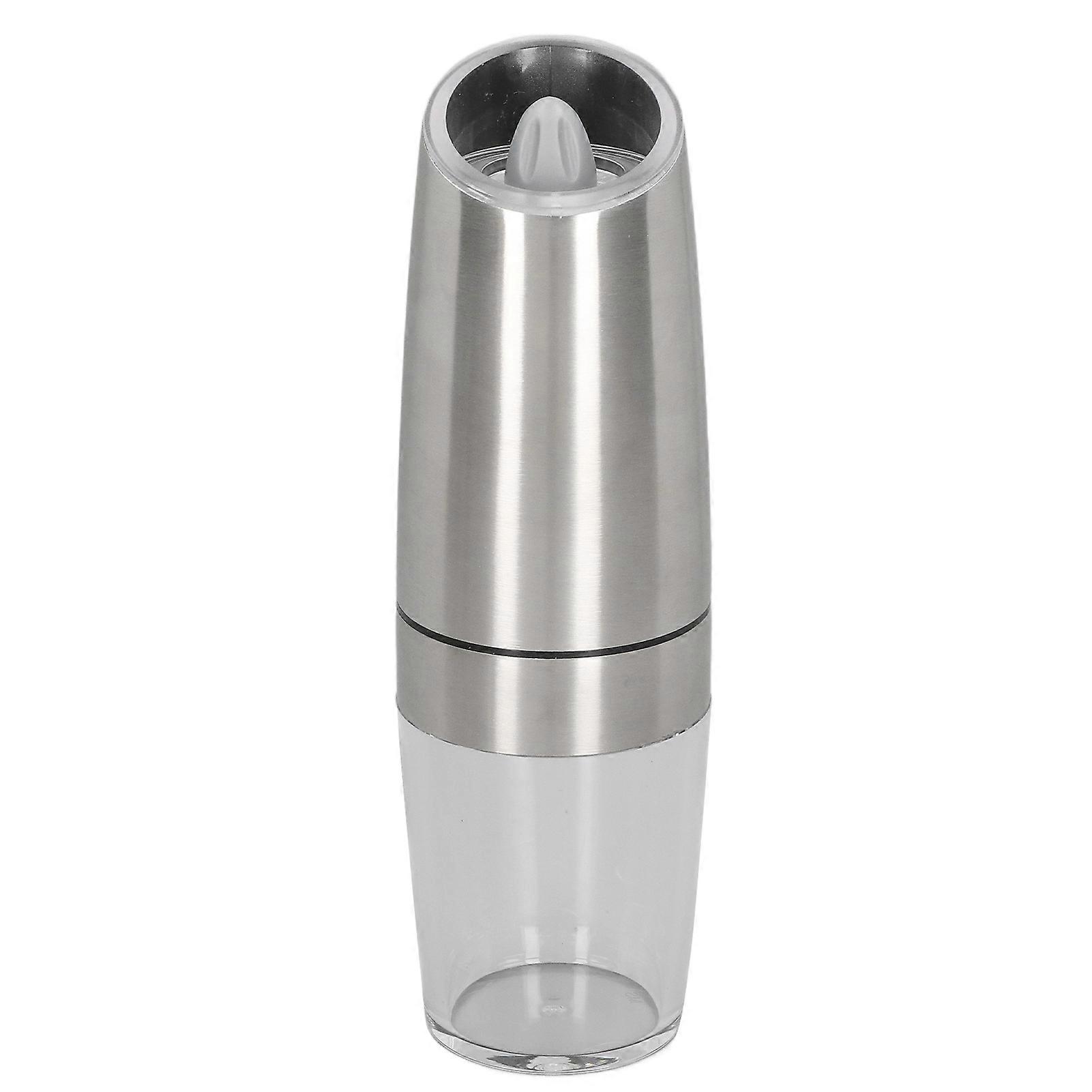 Salt and Electric Stainless Steel Gravity Sensor Adjustable Automatic Grinder for Pepper Vanilla