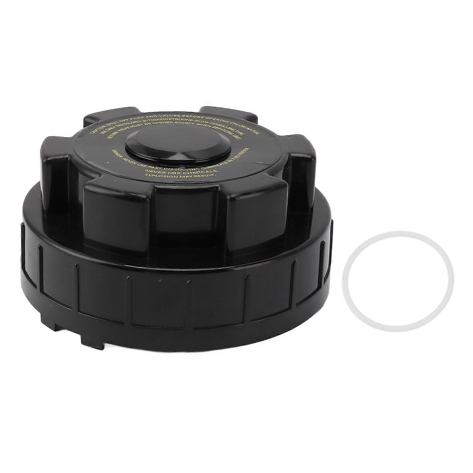 Chlorinator cover with O-ring gasket, suitable for Hayward CL220 chlorinator feeder, good seal