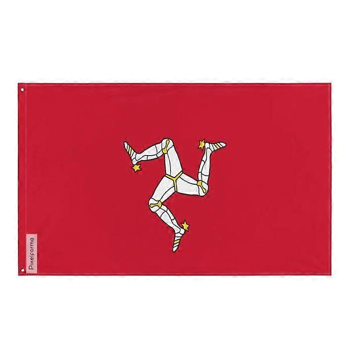 Flag - Isle of Man - 120 x 180 cm - Polyester - Double-sided print - Iron eyelets