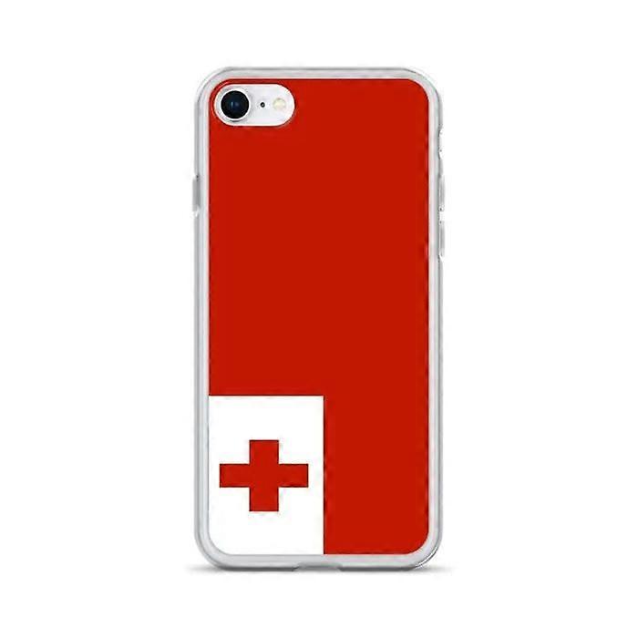 iPhone Case - Tonga Flag - iPhone 6 Plus - Flexible - Multicolored - Full Protection