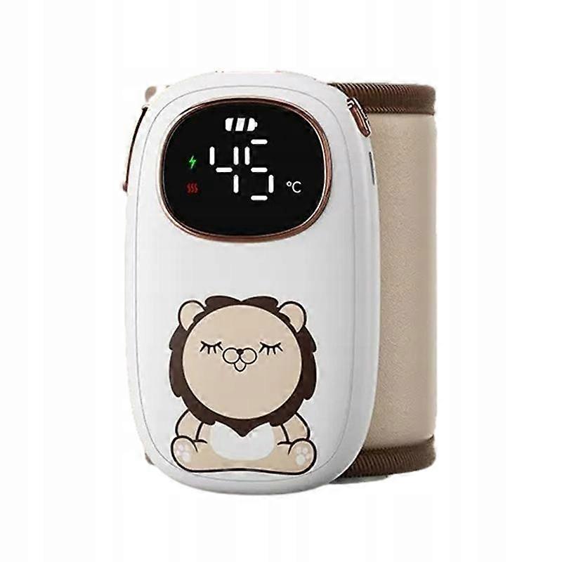 Usb Bottle Warmer With Lcd Display Travel Storage Pouch Portable Heating