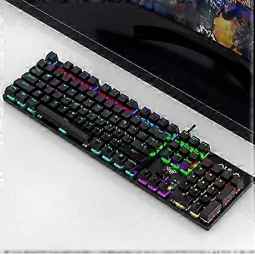 USB Wired Mechanical Keyboard Compatible with Certain Brands - Model S2022