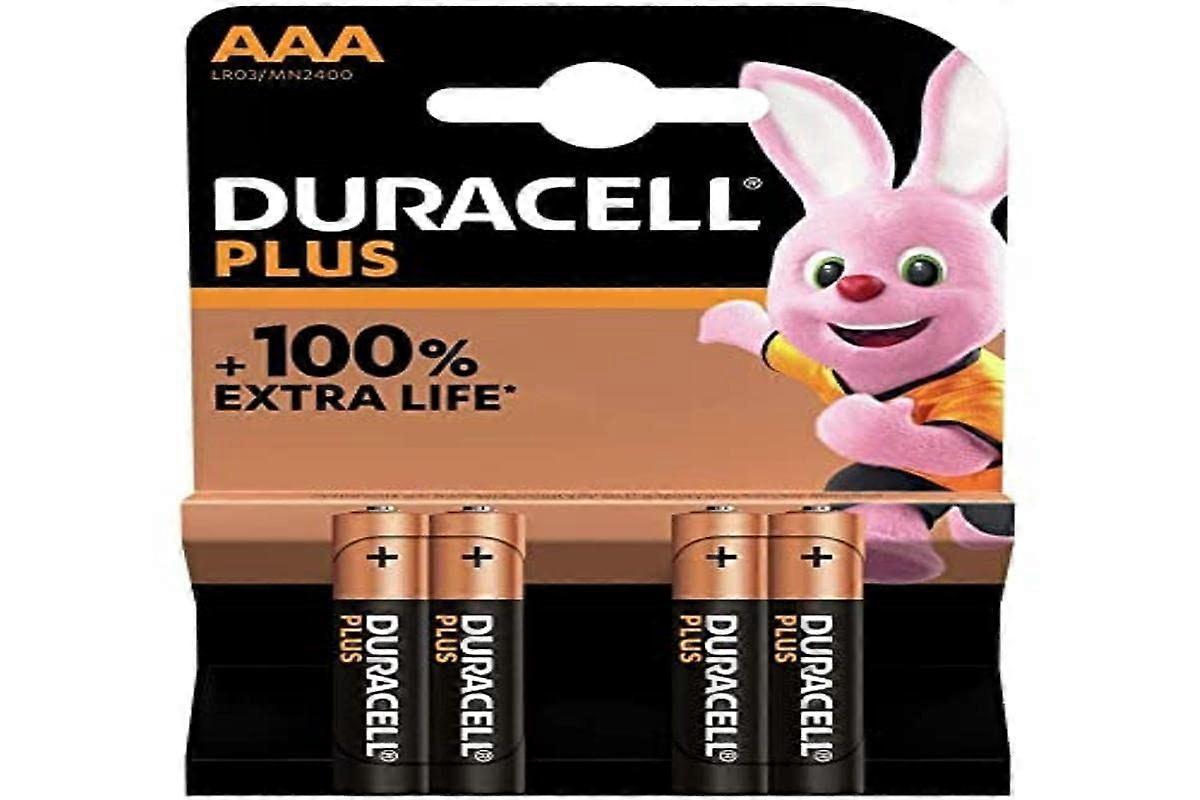 Duracell 9510570 | Plus Power Alkaline Batteries | AAA 4pk