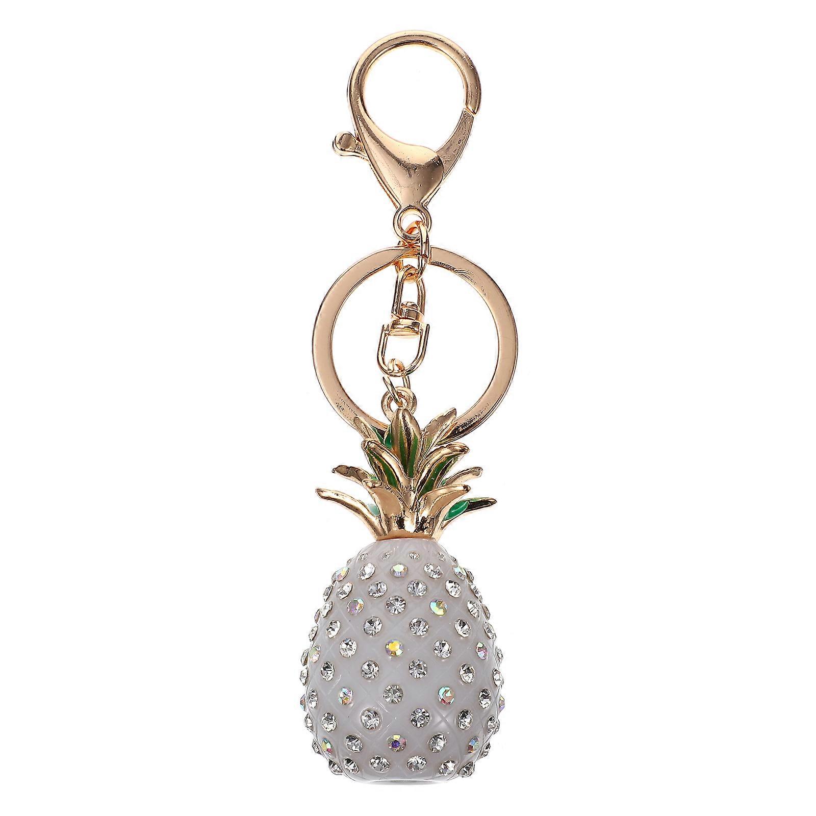Fruit Design Keychain, Durable Shiny Pendant for Keys and Bags, Enhance Your Accessories