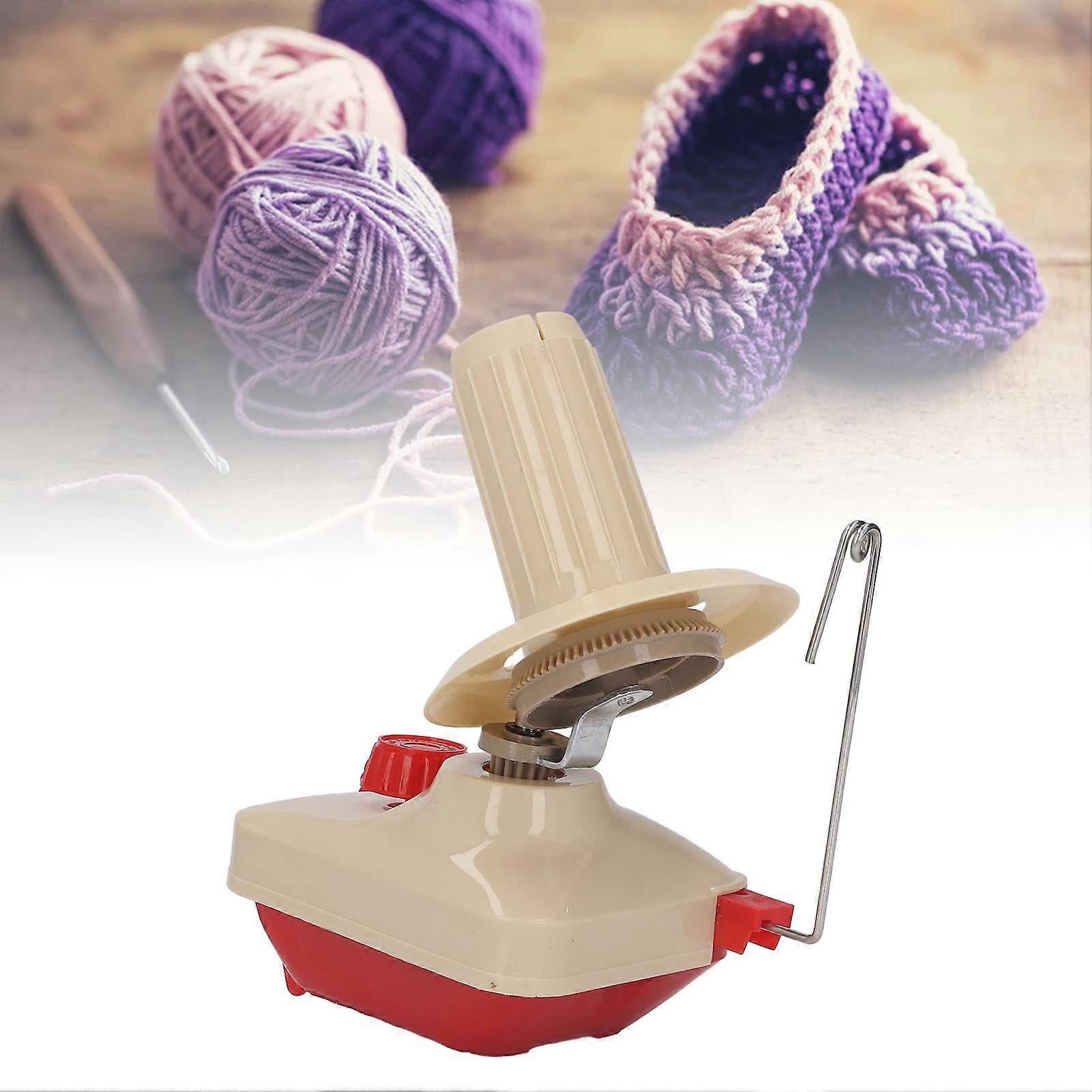 Yarn Winder, Light Weight Plastic Needle Yarn Ball Winder Set