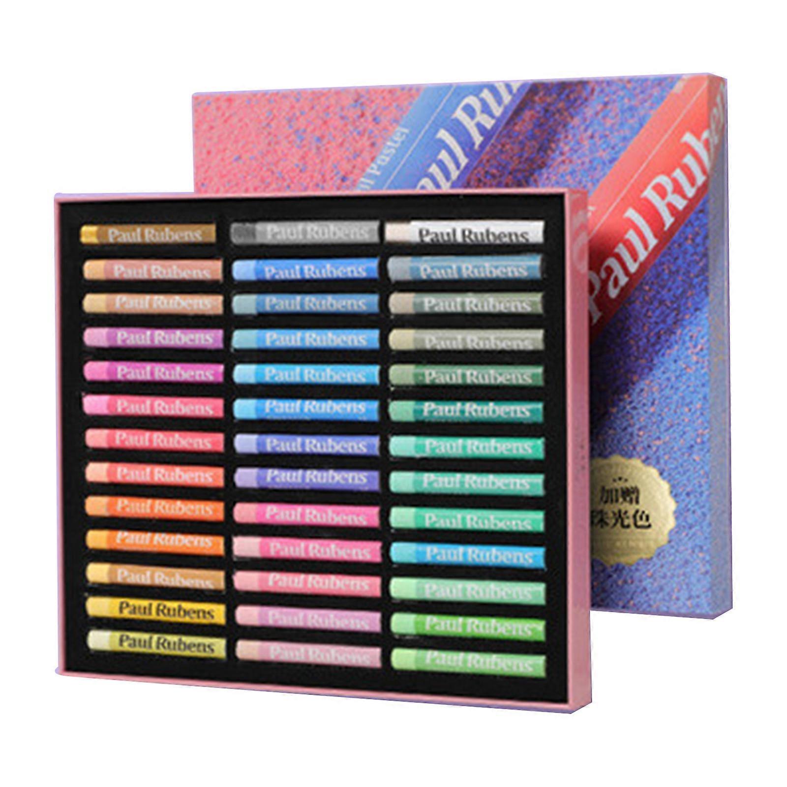 Gallery Soft Oil Pastels Set Assorted Colors for Painting Unbreakable Strong Coverage for Kids Child Coloring Drawing