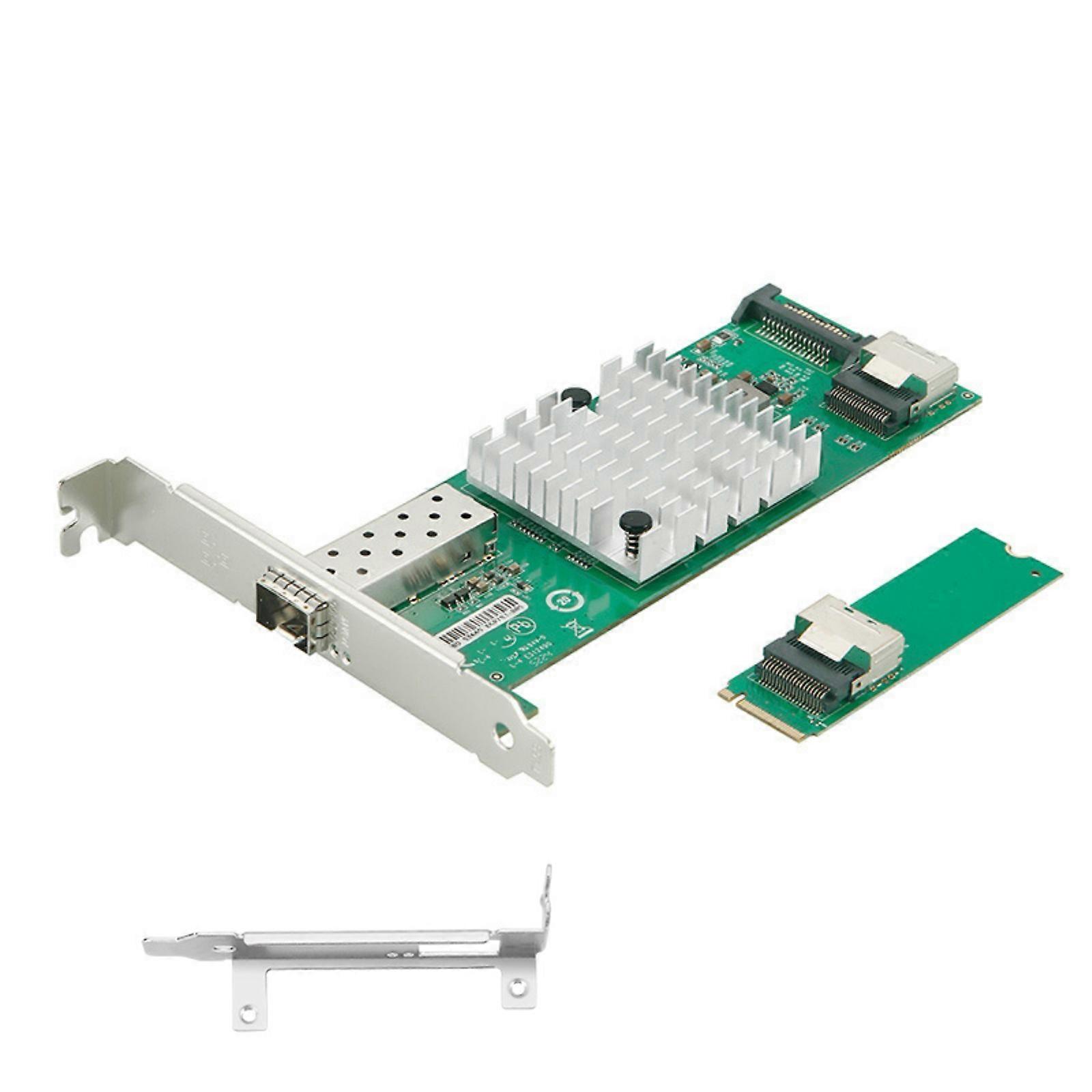 Scheda di rete M.2 SFP+ da 10 Gbps Chip 82599 Trasferimento dati ad alta velocità per workstation server