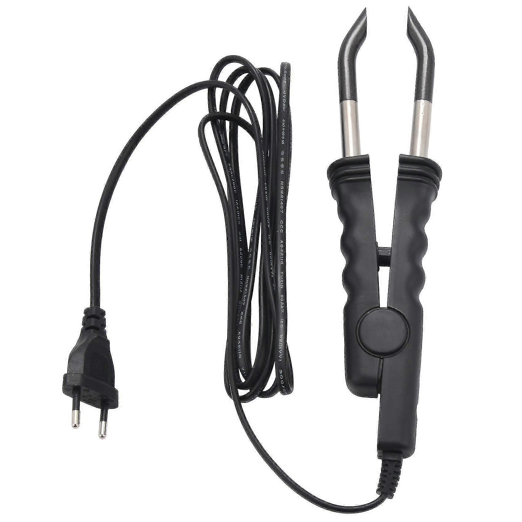 Saç Uzatma Keratin Yapıştırma Araçları Isı Konektörü Siyah AB Tak