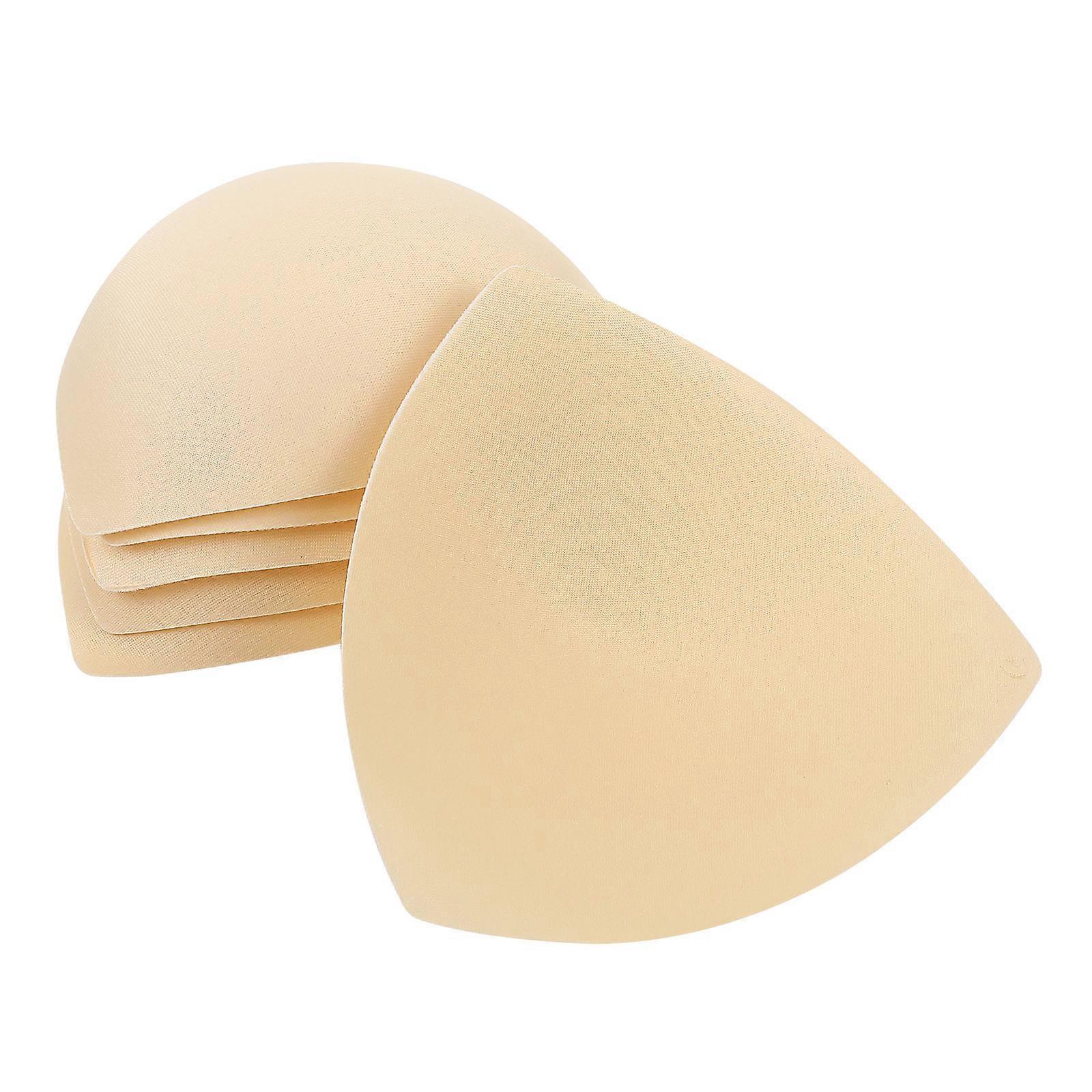 FENICAL 3 Pair Women's Removable Bra Cup Inserts Replacement Liner Pads Skin Color