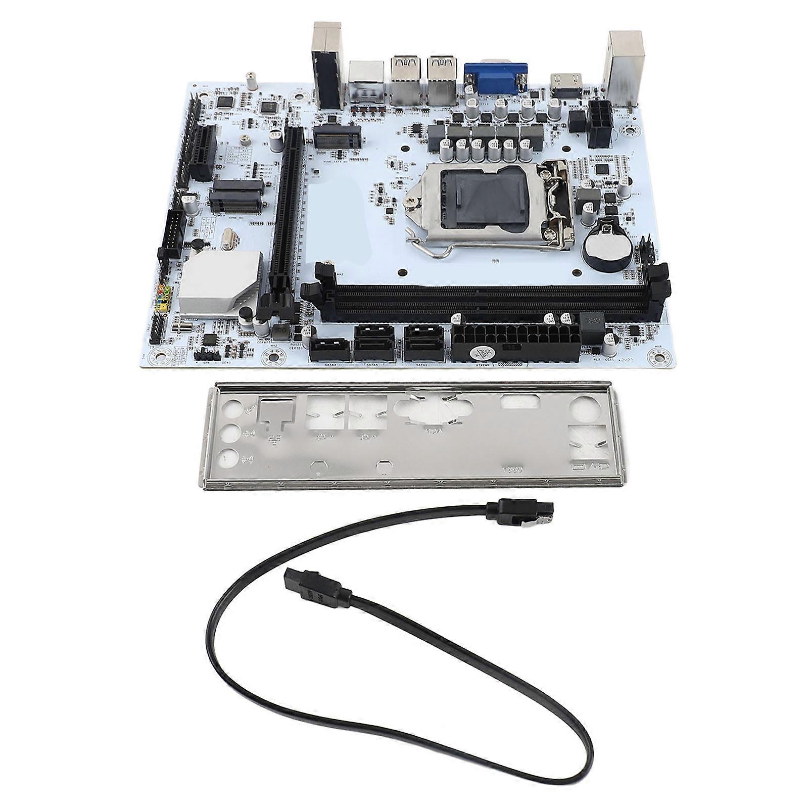 H511M-K Motherboard LGA1200 for GEN 10/11 CPU, DDR4, 5xSATA, 2xM.2, 2.5G LAN